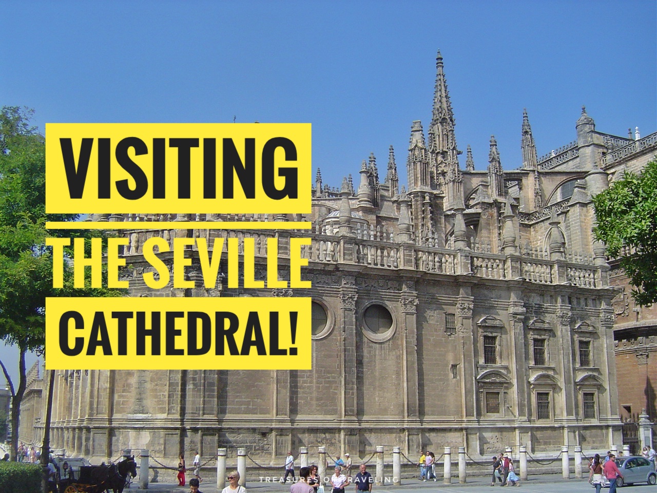 Visiting the Seville Cathedral!
