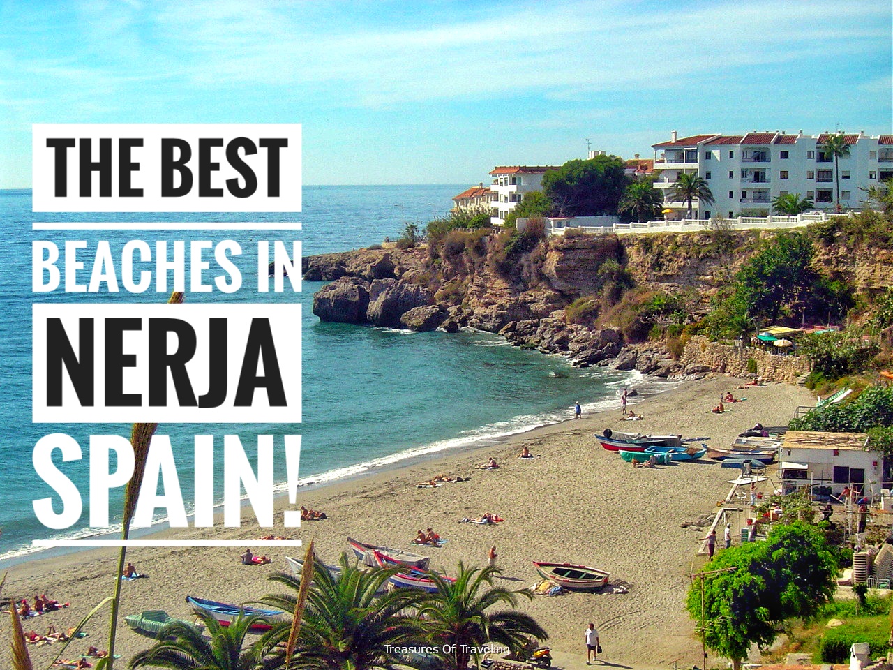 Nerja is well known throughout #Spain for its famous beaches, coves and cliffs along the vibrant #Mediterranean #CostaDelSol. The majority of people who visit #Nerja come to vacation and relax on any and all of the best #beaches in Nerja.